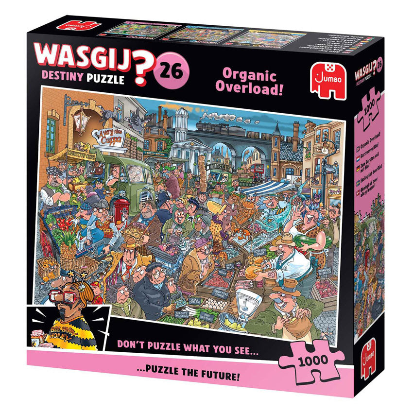 Jumbo wasgij destiny 26 puslespil - sprængfyldt med bio!, 1000 stk.
