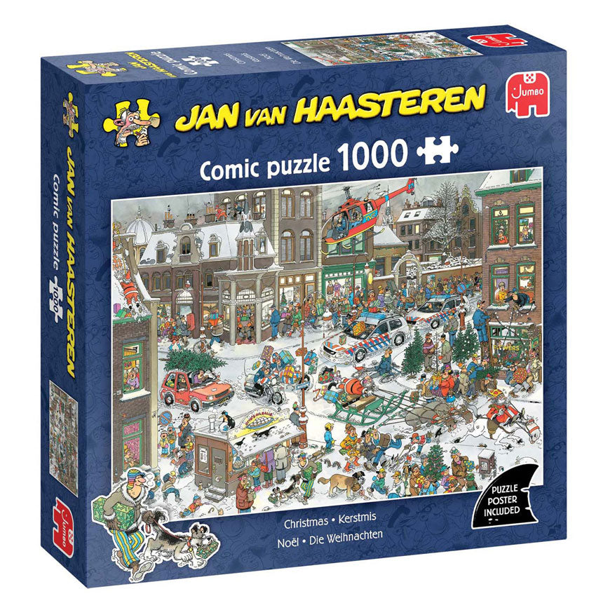 Jumbo Jan van Haasteren puslespil - jul, 1000 stk.