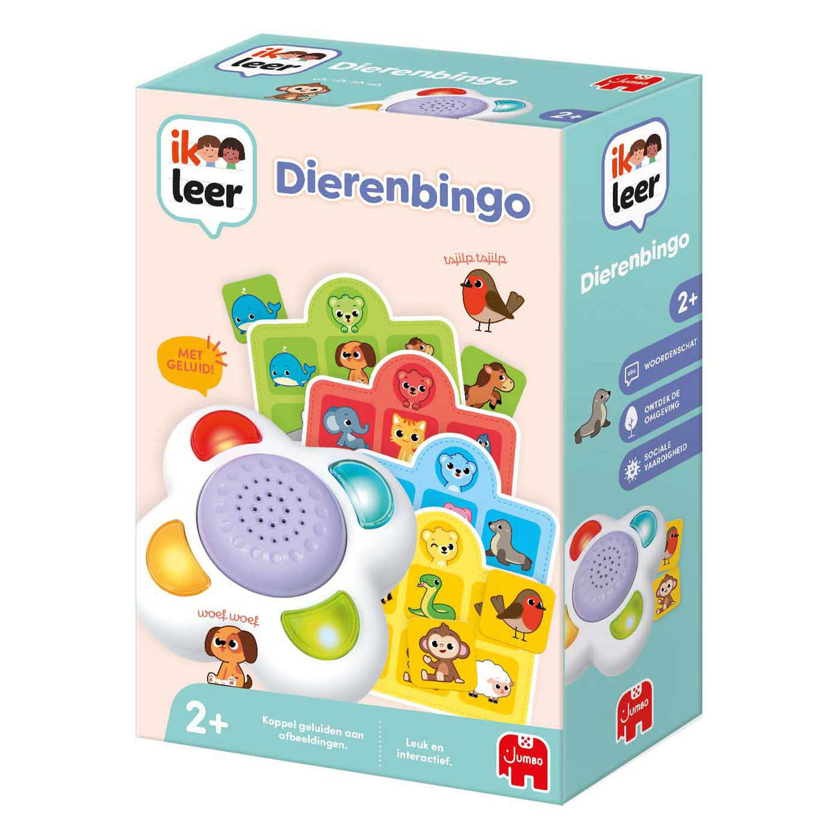 Jumbo Jeg lærer dyrebingo Jeg lærer dyrebingo