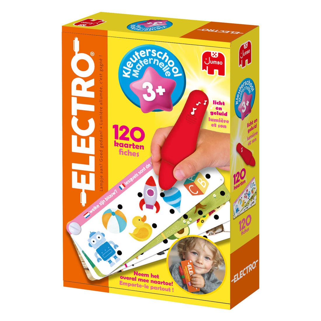 Jumbo electro fan on the go kleuterschool 3+ februari
