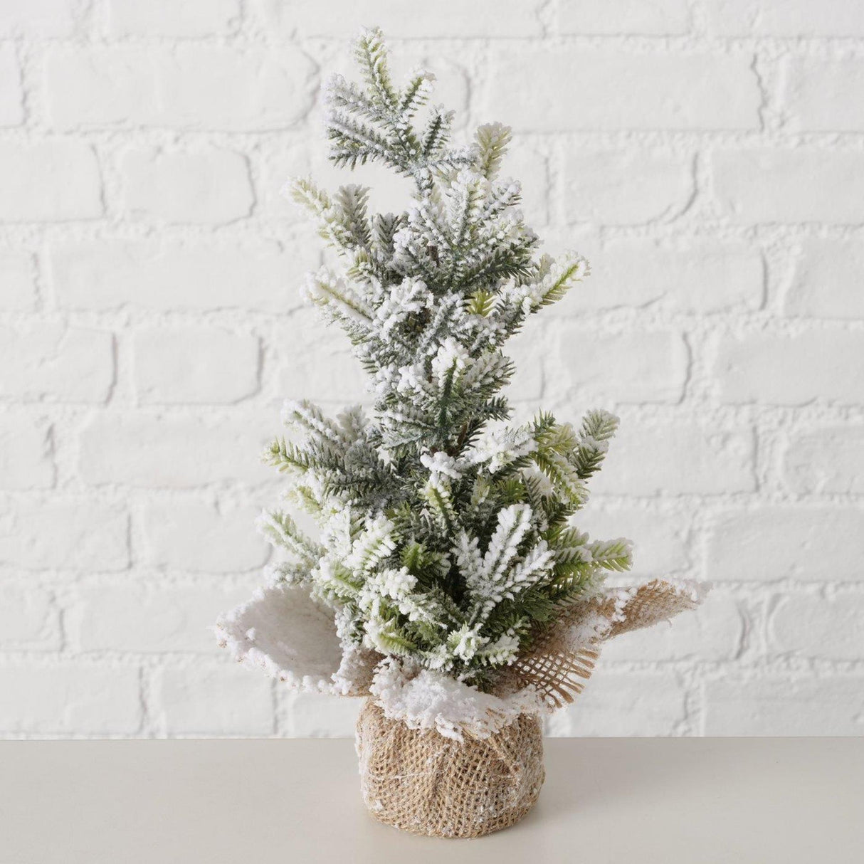 Boltze home juletræsbrun h31cm plast