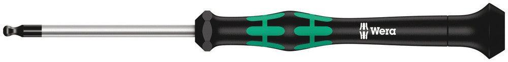 Wera 2052 Kraftform mikro skruetrækker med sekskantet kuglehoved, 1,5 mm x 60 mm - 1 stk. - 05118090001