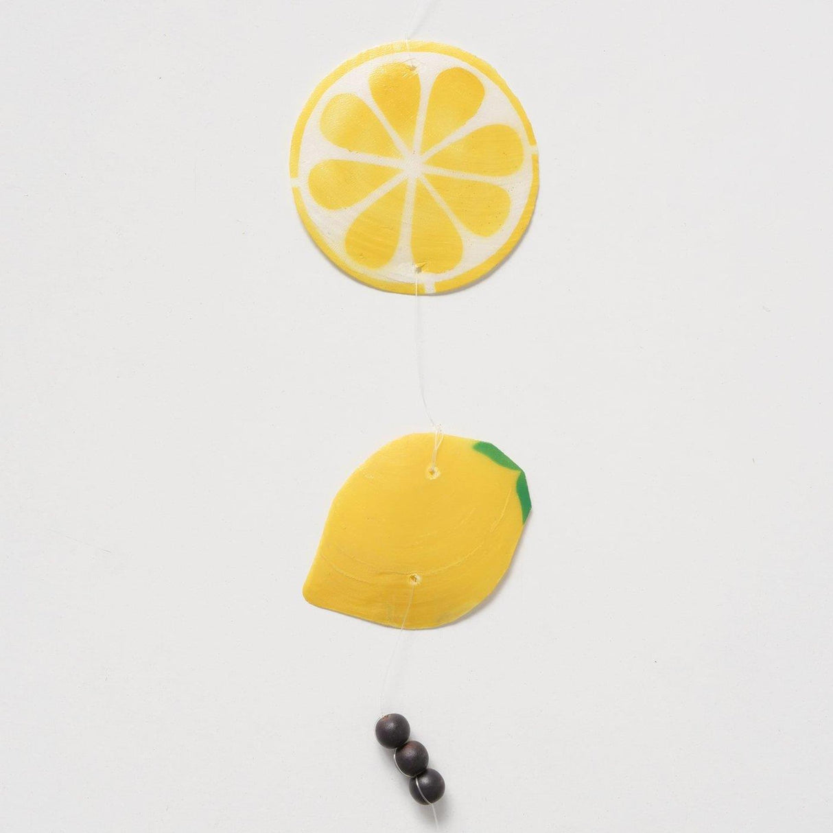 Boltze home capiz guirlande citron 7,5xh178cm