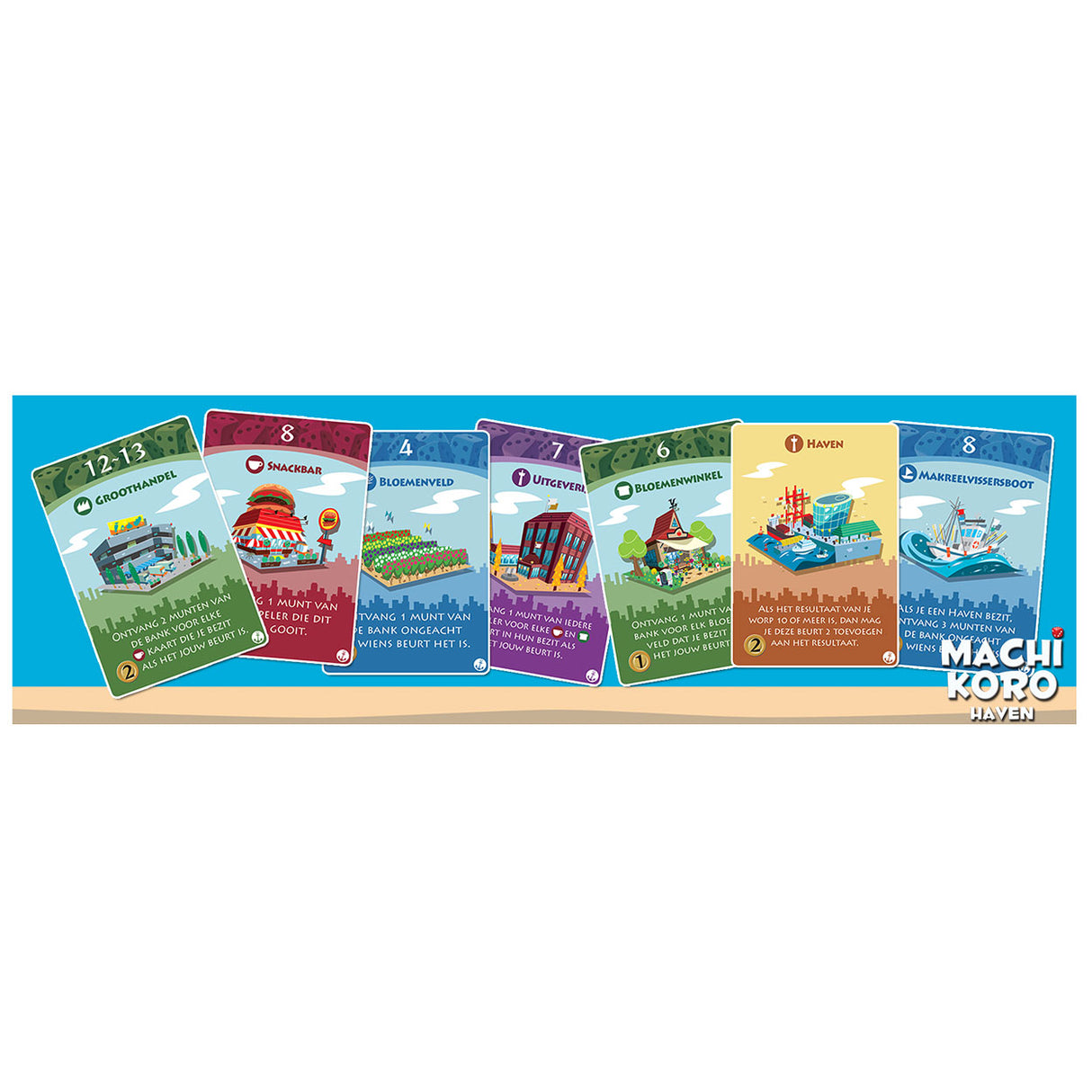 White goblin spil machi koro udvidelse - port