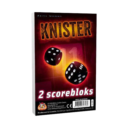 Hvide goblin spil knister score blokke udvidelsessæt, 2 stk.