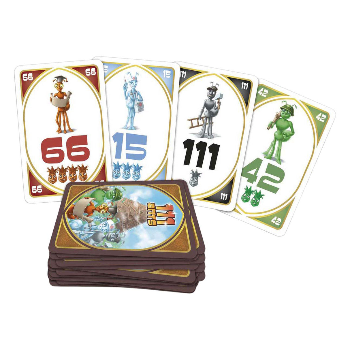 White goblin games - 111 ants - card game - 2 to 5 players - multiple variations - from 8 years - nice gift