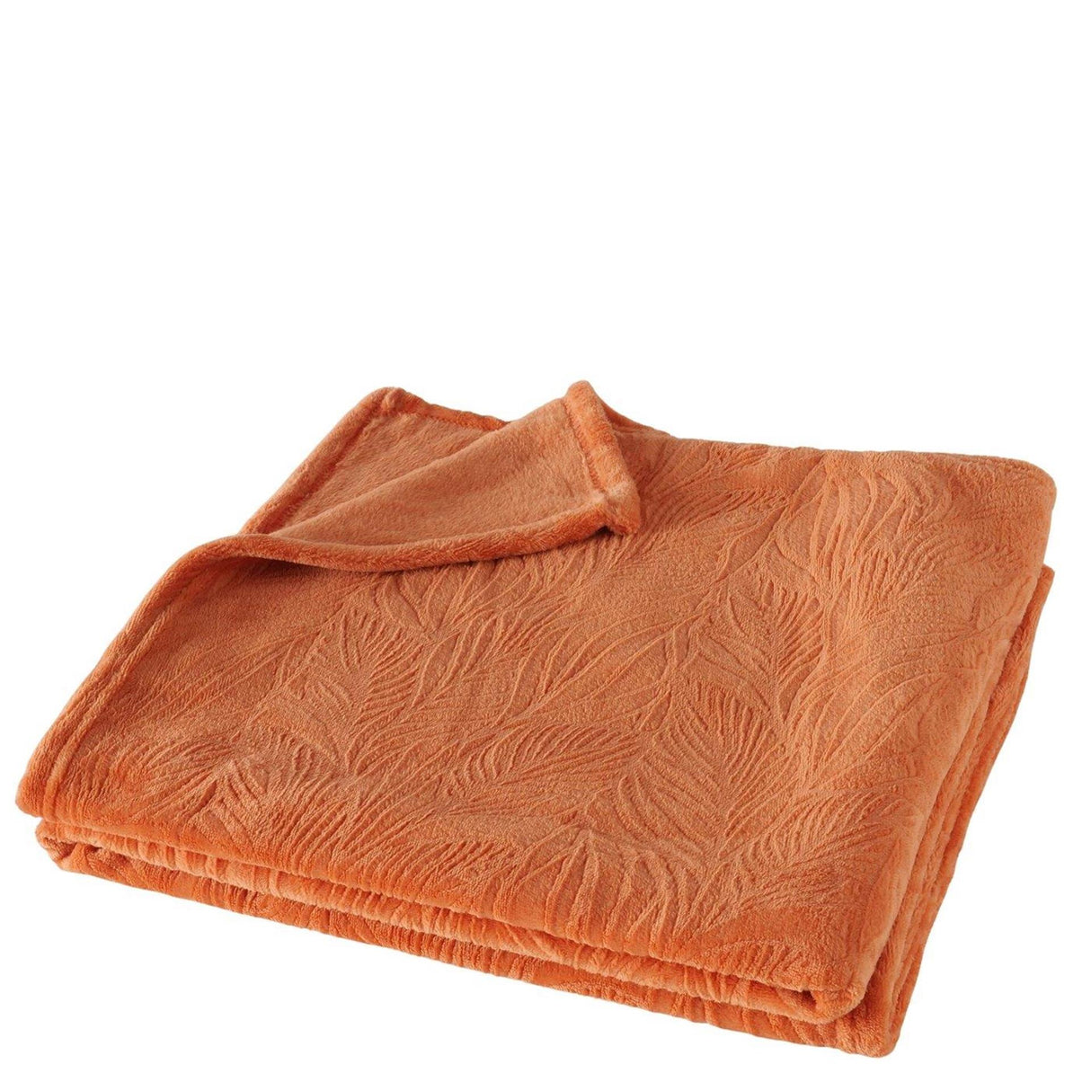 Boltze boligtæppe orange 160cm