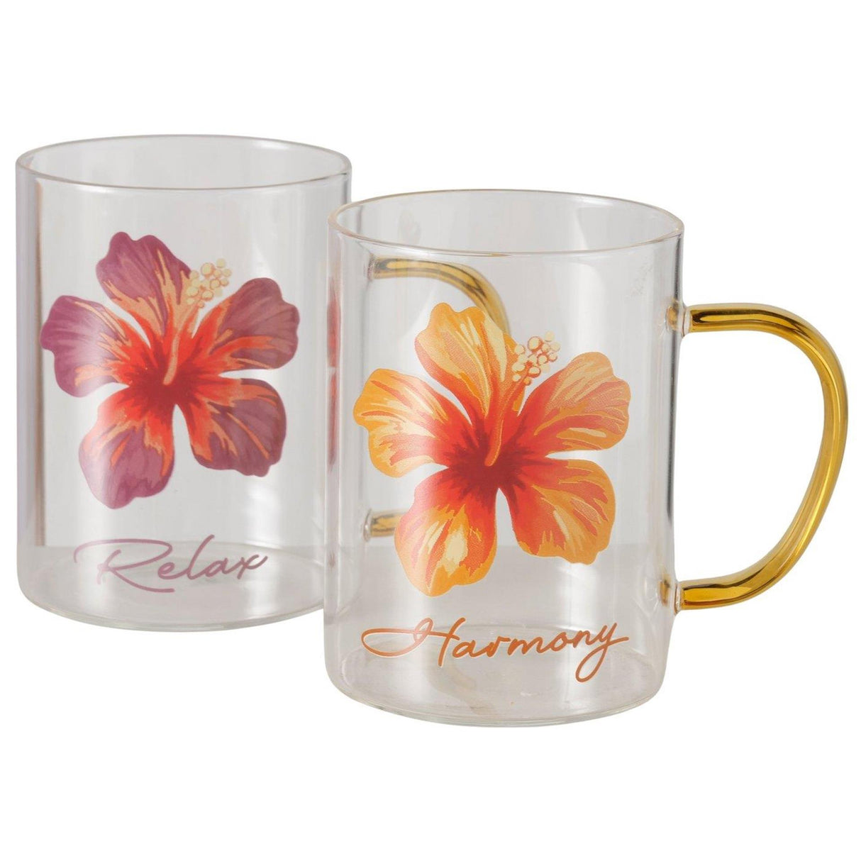 Boltze hjemmekrus hibiscus 400ml ø8xh11cm