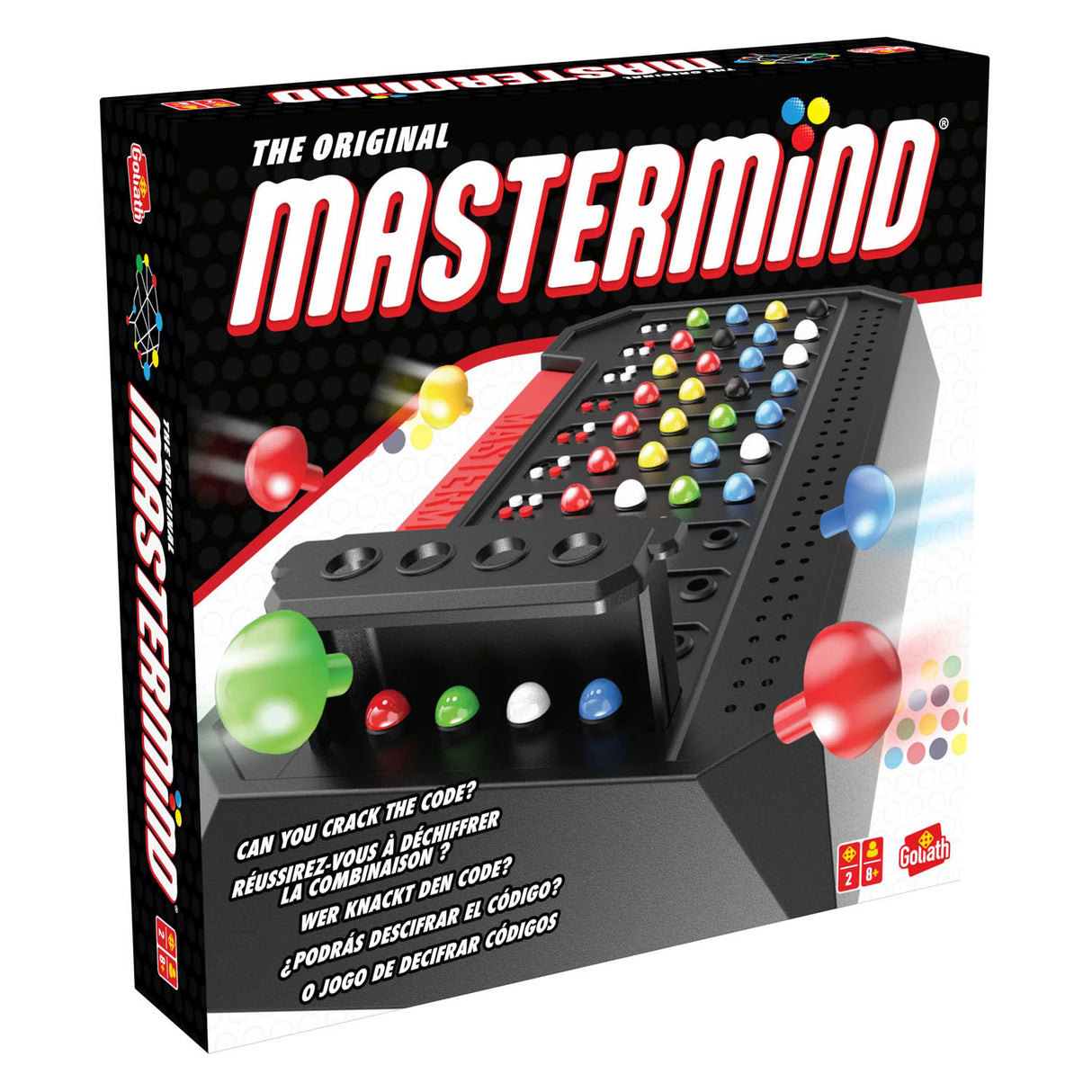 Goliath mastermind classic - tænkespil - 2 spillere - kodeknækning