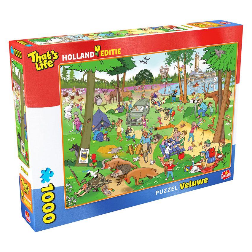 Goliath that's life hollandse editie: de veluwe legpuzzel - 1000st.