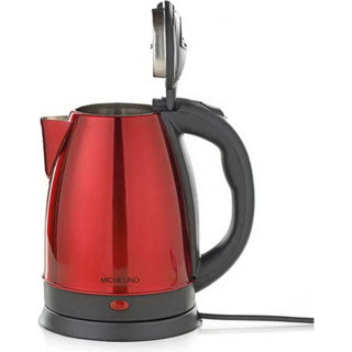 Michelino elkedel 1,8l 1800w rød sort
