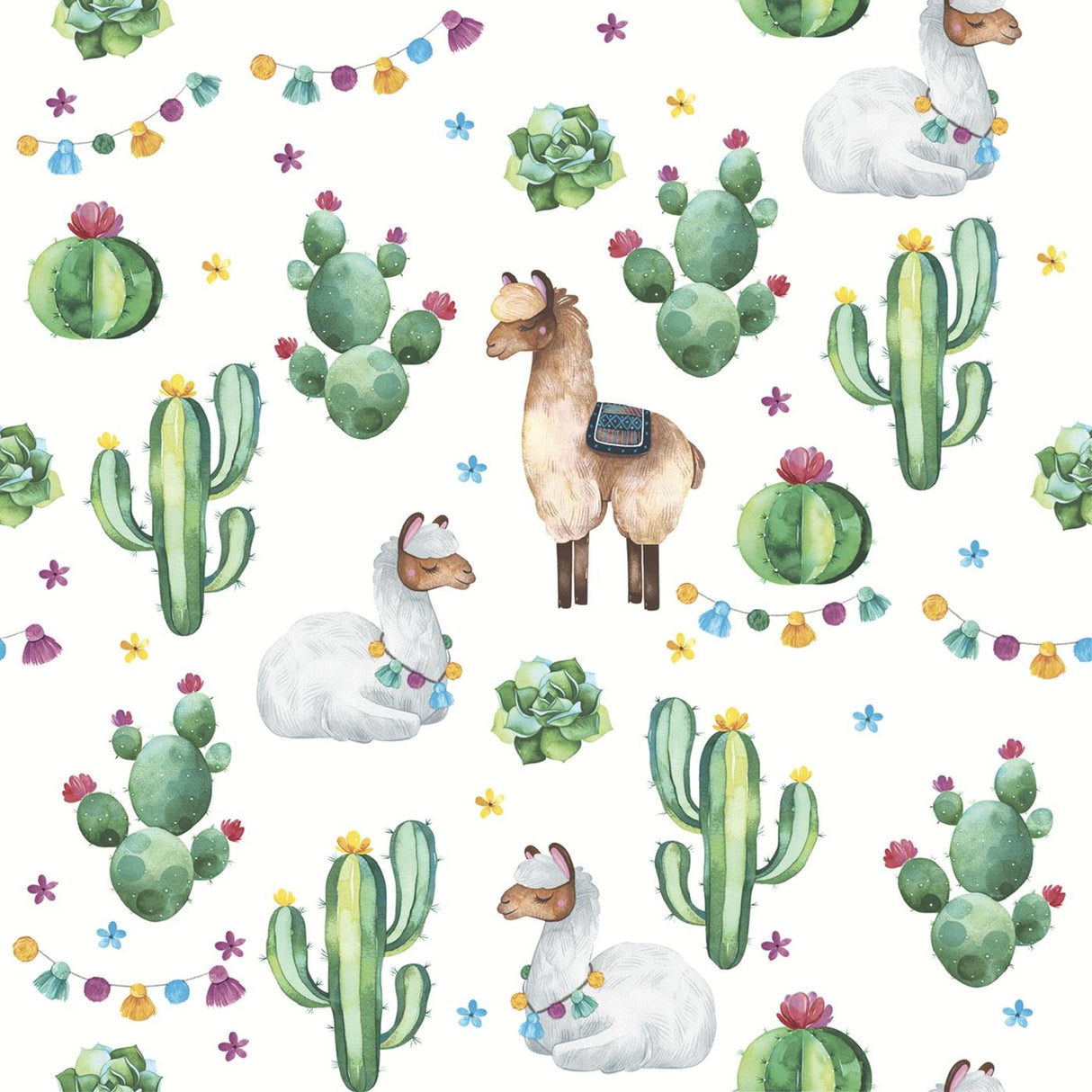Duni servietter lamas 33x33cm 20 stk