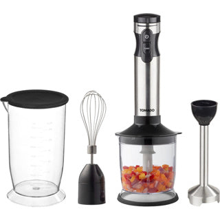 Tomado stavblender sæt rustfrit stål sort 1000w