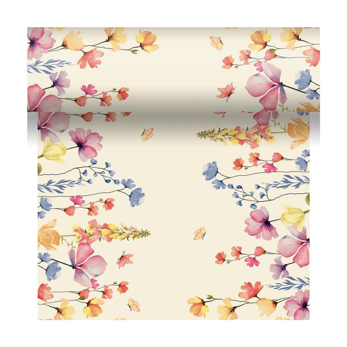 Duni 3-i-1 floral haven biocelle 40x480cm