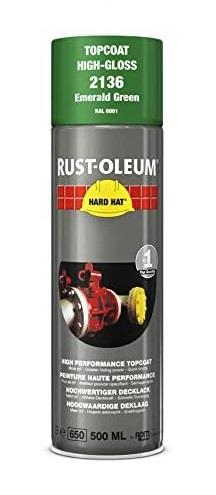 Rust-oleum spraydåse grøn ral6001 500ml