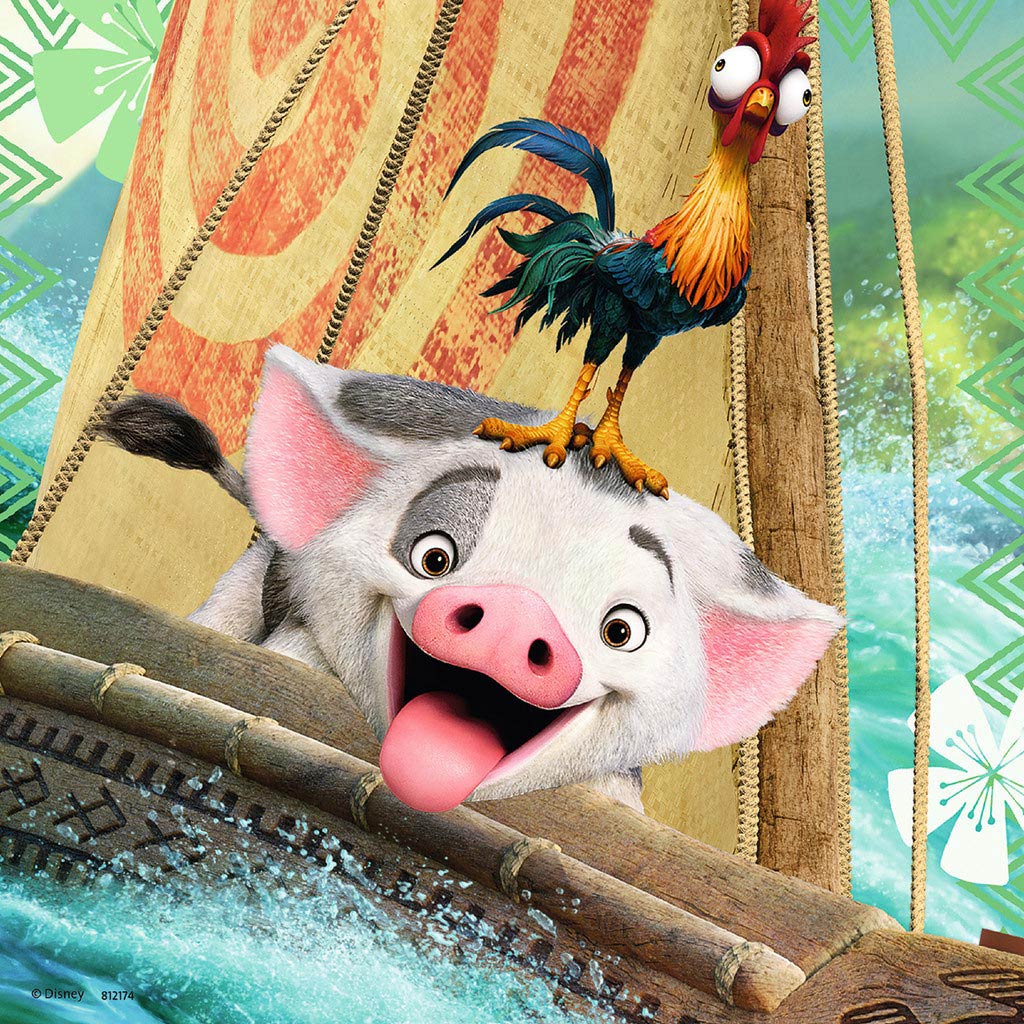 Ravensburger Disney Vaianas opdagelsesrejse, 3x49 stk.
