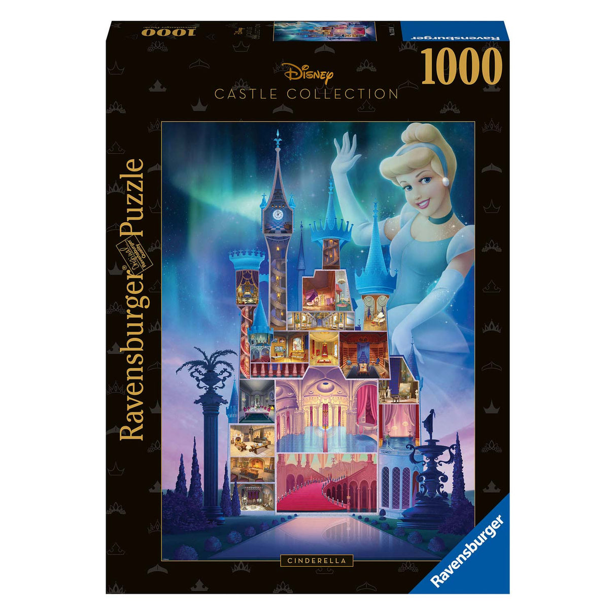 Ravensburger Castles Askepot Jigsaw Puzzle, 1000st.