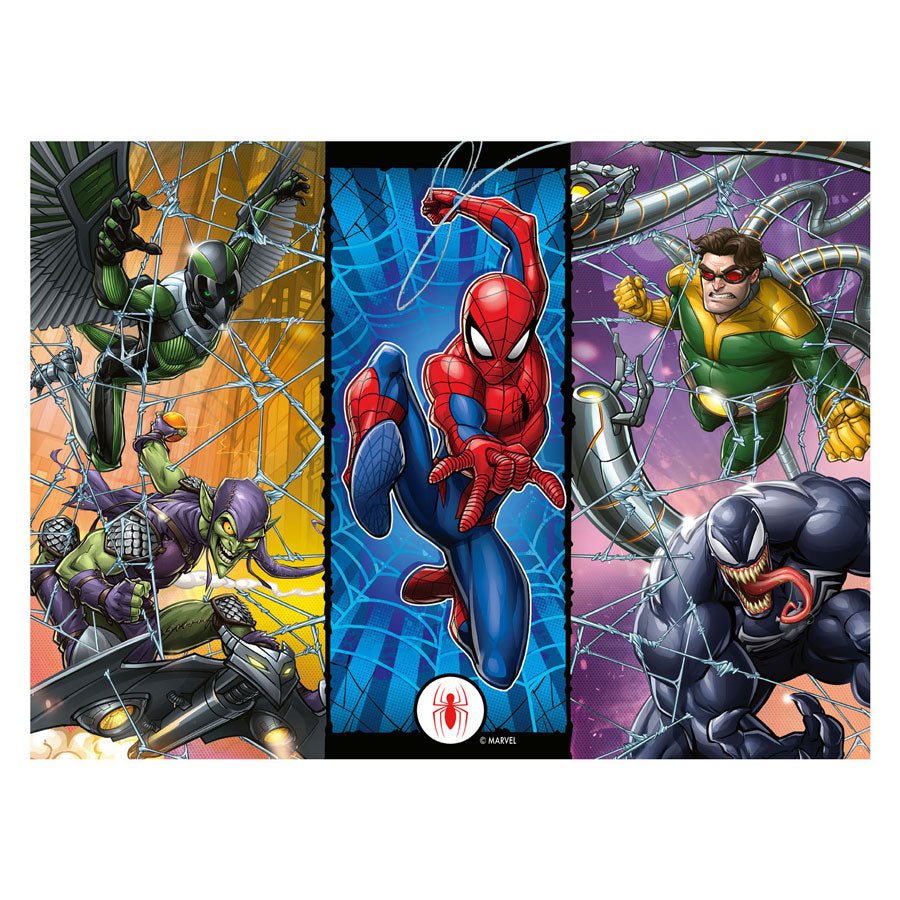 Ravensburger puslespil marvel spiderman - puslespil - 300 xl brikker