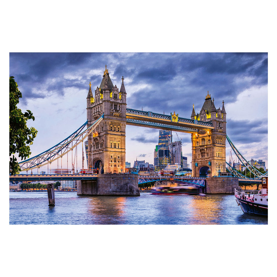 Ravensburger puslespil London, smuk by - puslespil - 3000 brikker
