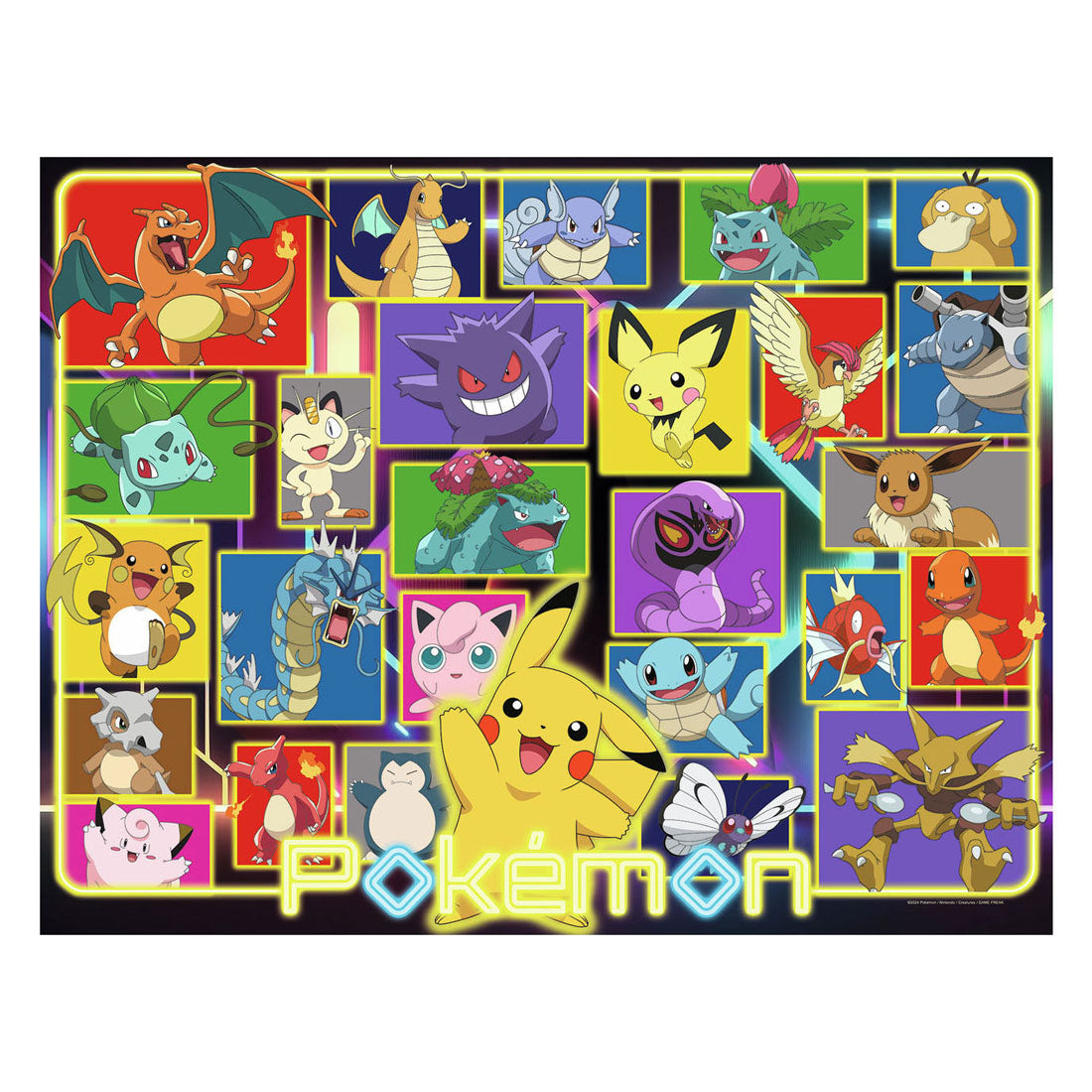 Ravensburger puslespil Pokémon - puslespil - 2000 brikker