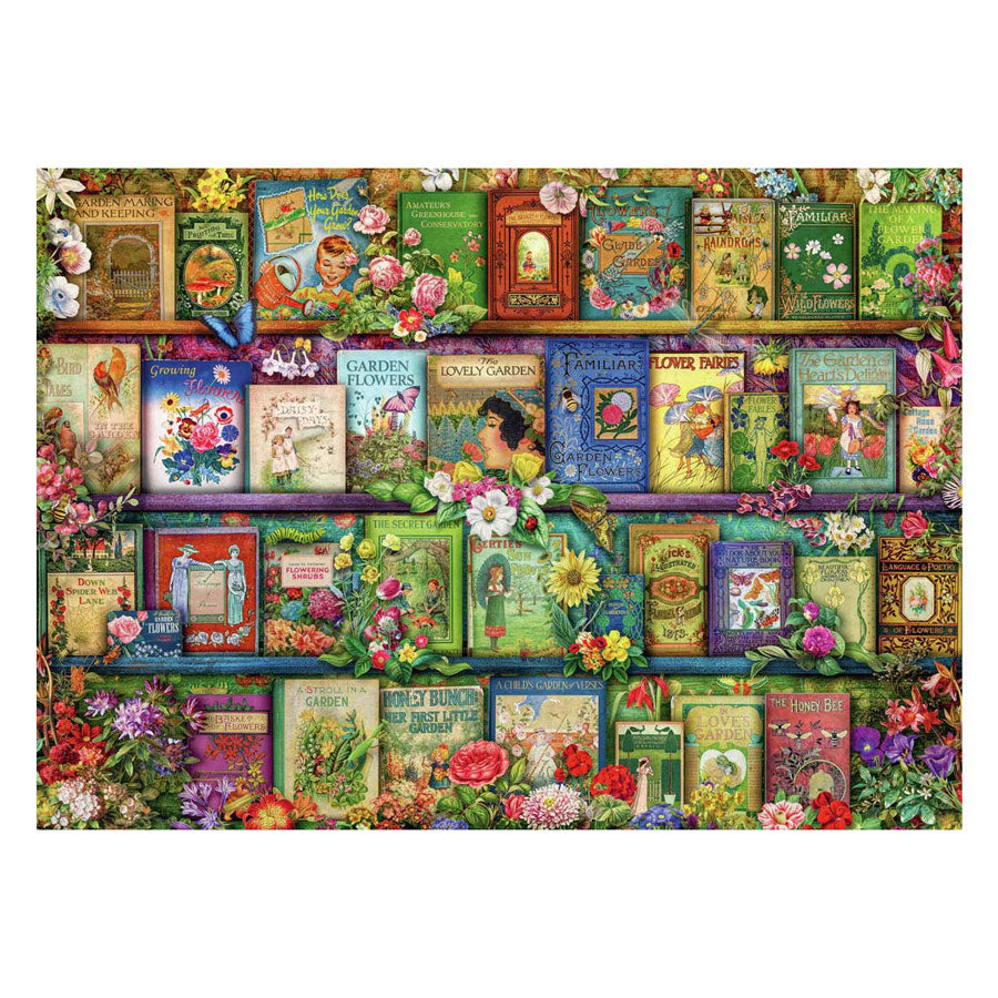 Ravensburger puslespil vintage havebøger - puslespil - 1000 brikker