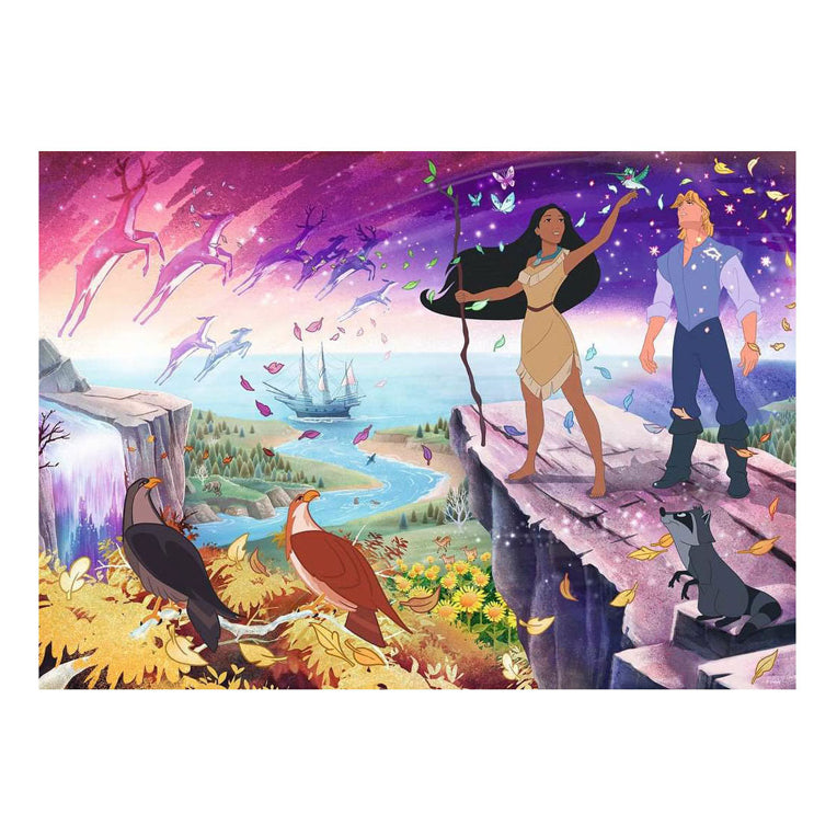 Ravensburger puslespil Disney - Pocahontas - 1000 brikker puslespil.