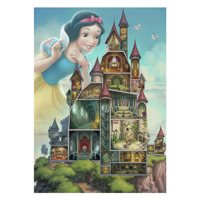Ravensburger puslespil Disney slotte snehvide, 1000 stk.