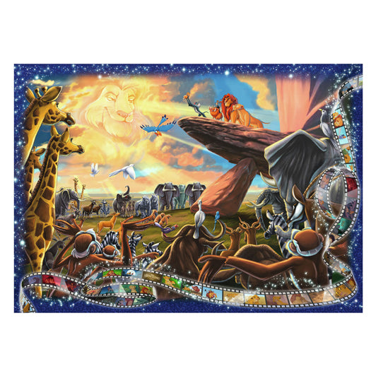 Ravensburger puslespil Disney - Løvernes Konge puslespil - 1000 brikker.