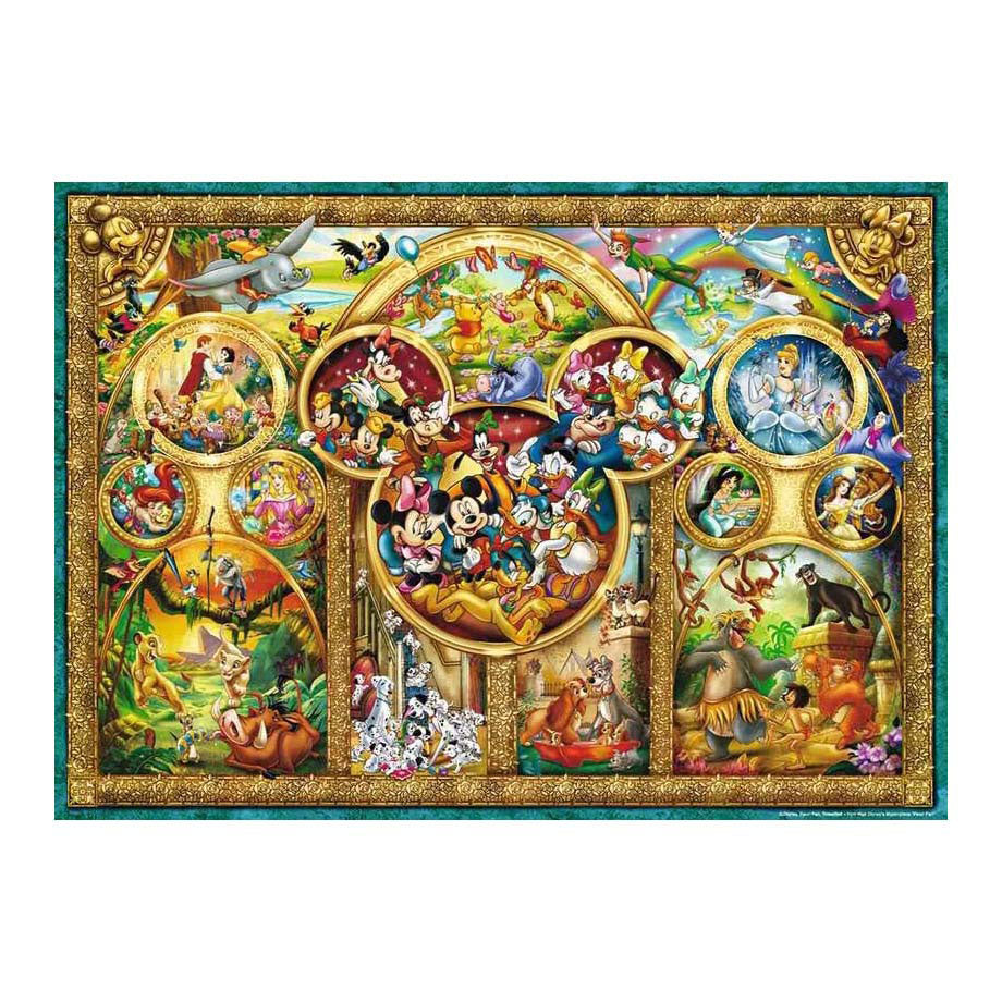 Ravensburger puslespil smukkeste Disney-temaer - puslespil - 1000 brikker