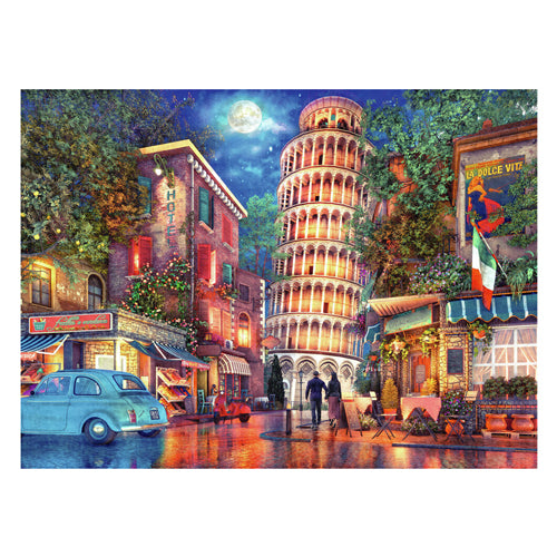 Ravensburger puslespil pisa puslespil - 500 brikker - landskab.