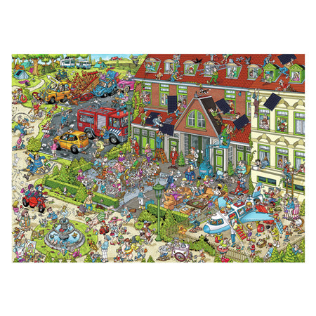 Ravensburger rays tegneserieserie ferieresort 2 - hotellet - puslespil - 1000 brikker