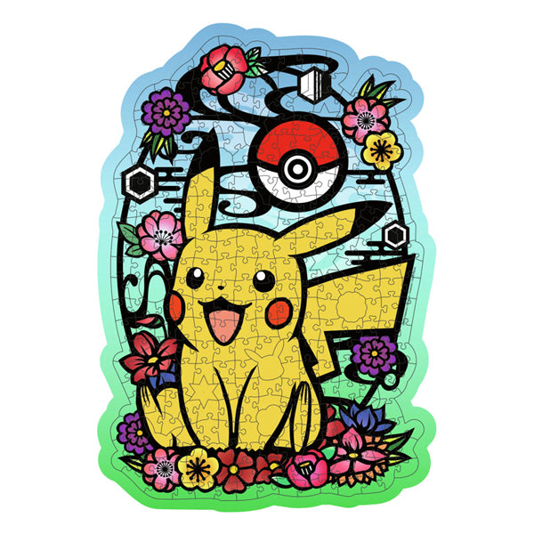 Ravensburger træpuslespil pokemon pikachu - puslespil - 300 brikker