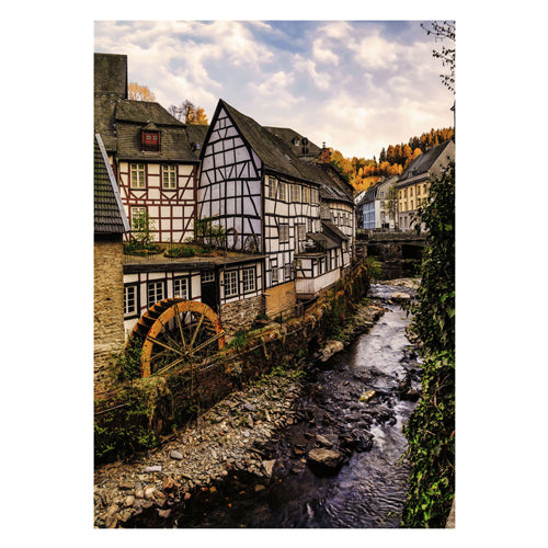 Ravensburger puslespil monschau in der eifel - puslespil - 1000 brikker