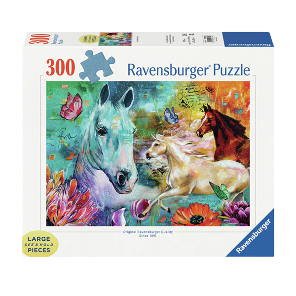 Ravensburger puslespil dame, skæbne og raseri - puslespil - 300 brikker ekstra store