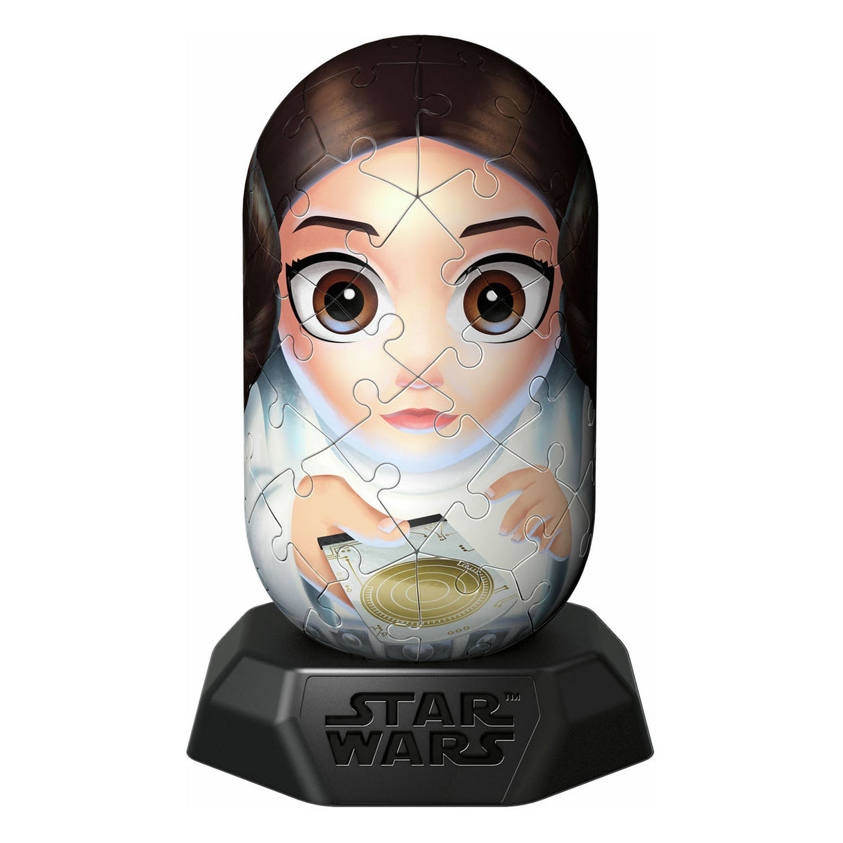 Ravensburger 3D Puzzle Hylkies Star Wars Princess Leia, 54..