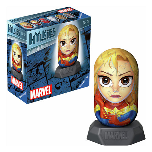 Ravensburger 3D Puzzle Hylkies Marvel Captain Marvel, 54..