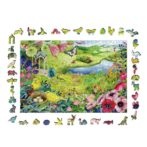 Ravensburger puslespil 17513 flora fauna - puslespil - 500 brikker