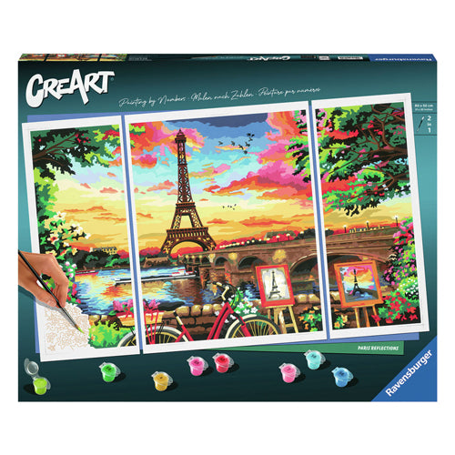 Ravensburger Creart Maleri efter nummer - Paris Reflections