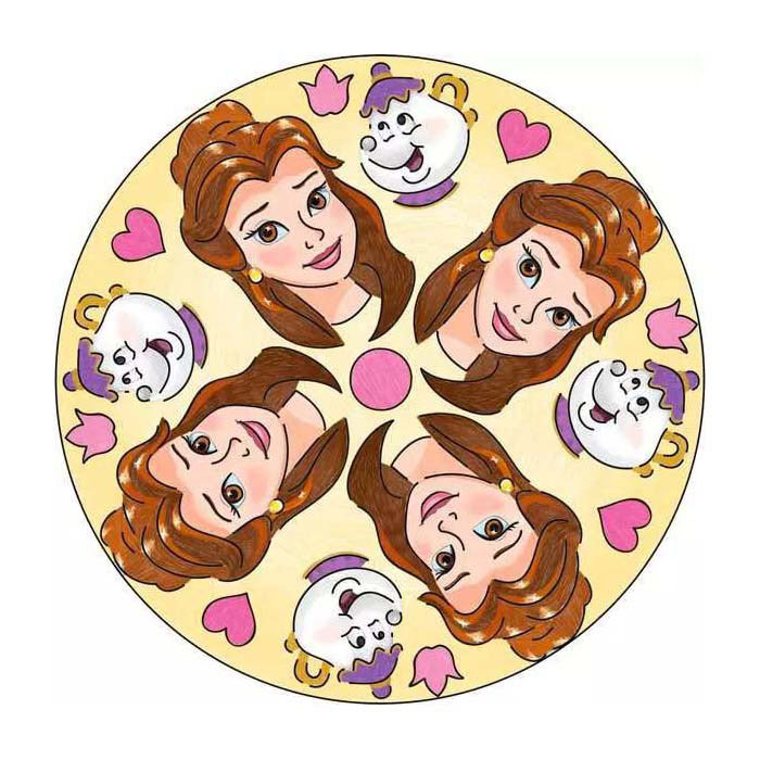 Ravensburger midi mandala designer Disney prinsesse