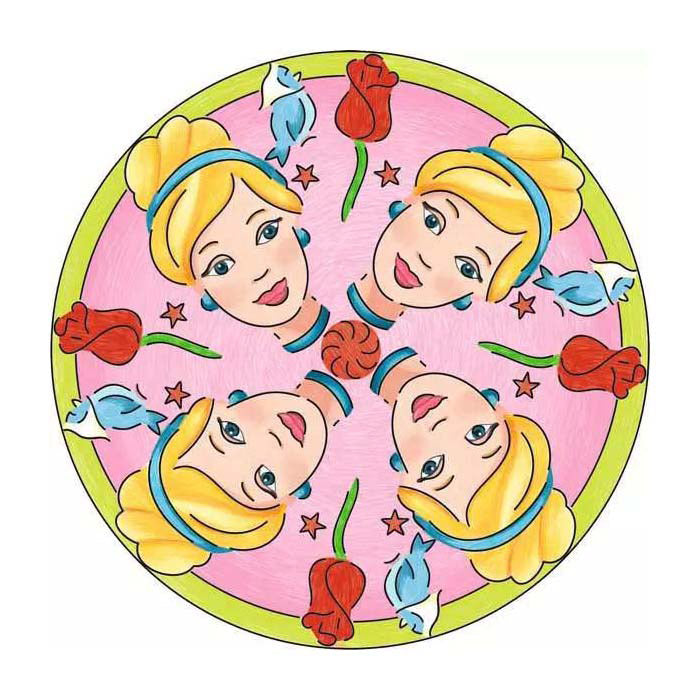Ravensburger midi mandala designer Disney prinsesse
