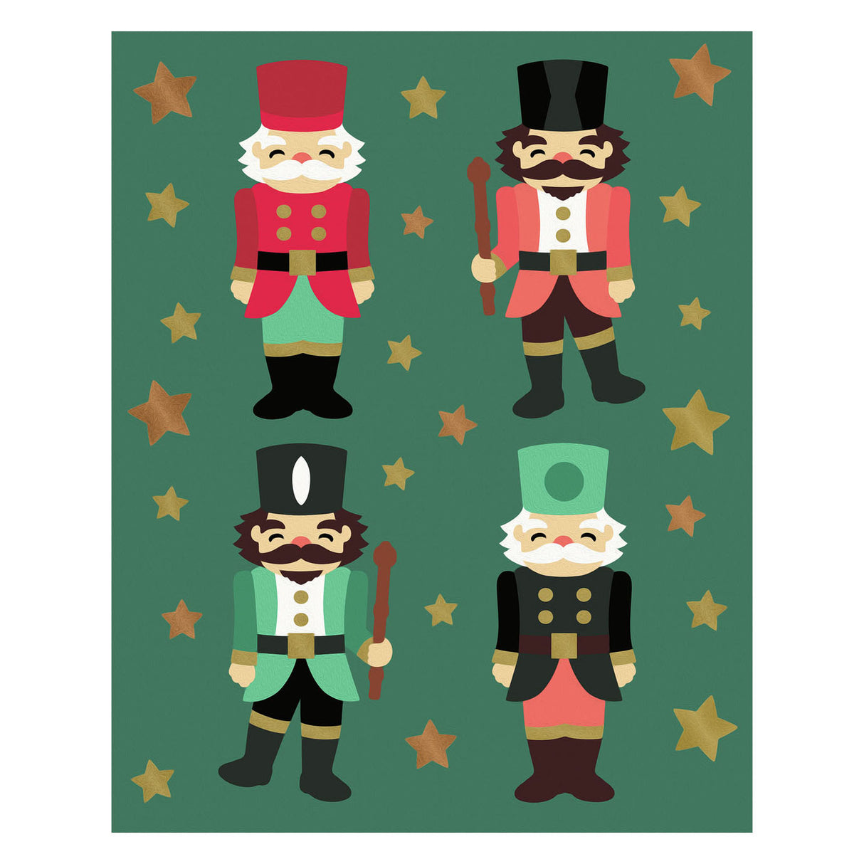 Ravensburger maling efter nummer Christmas - creart julenøddeknækker.