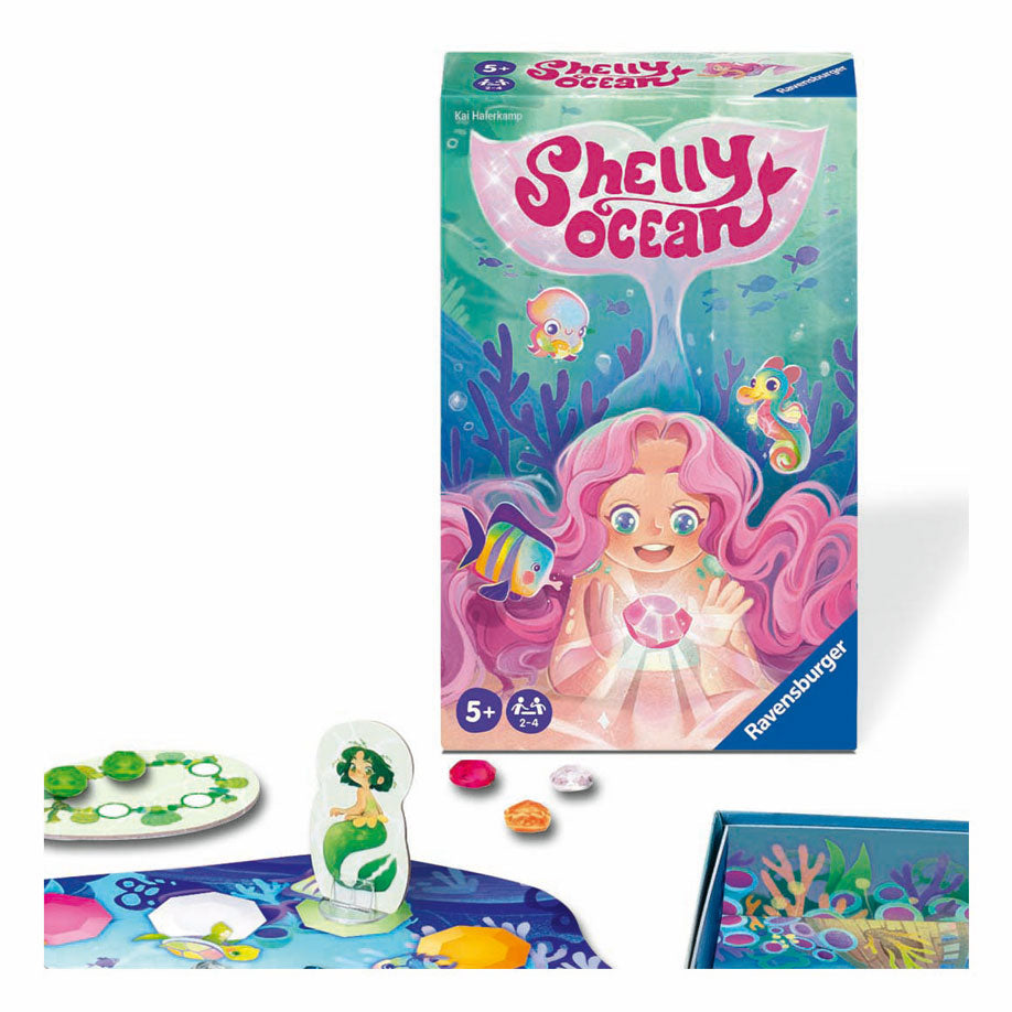 Ravensburger shelly ocean pocket spil