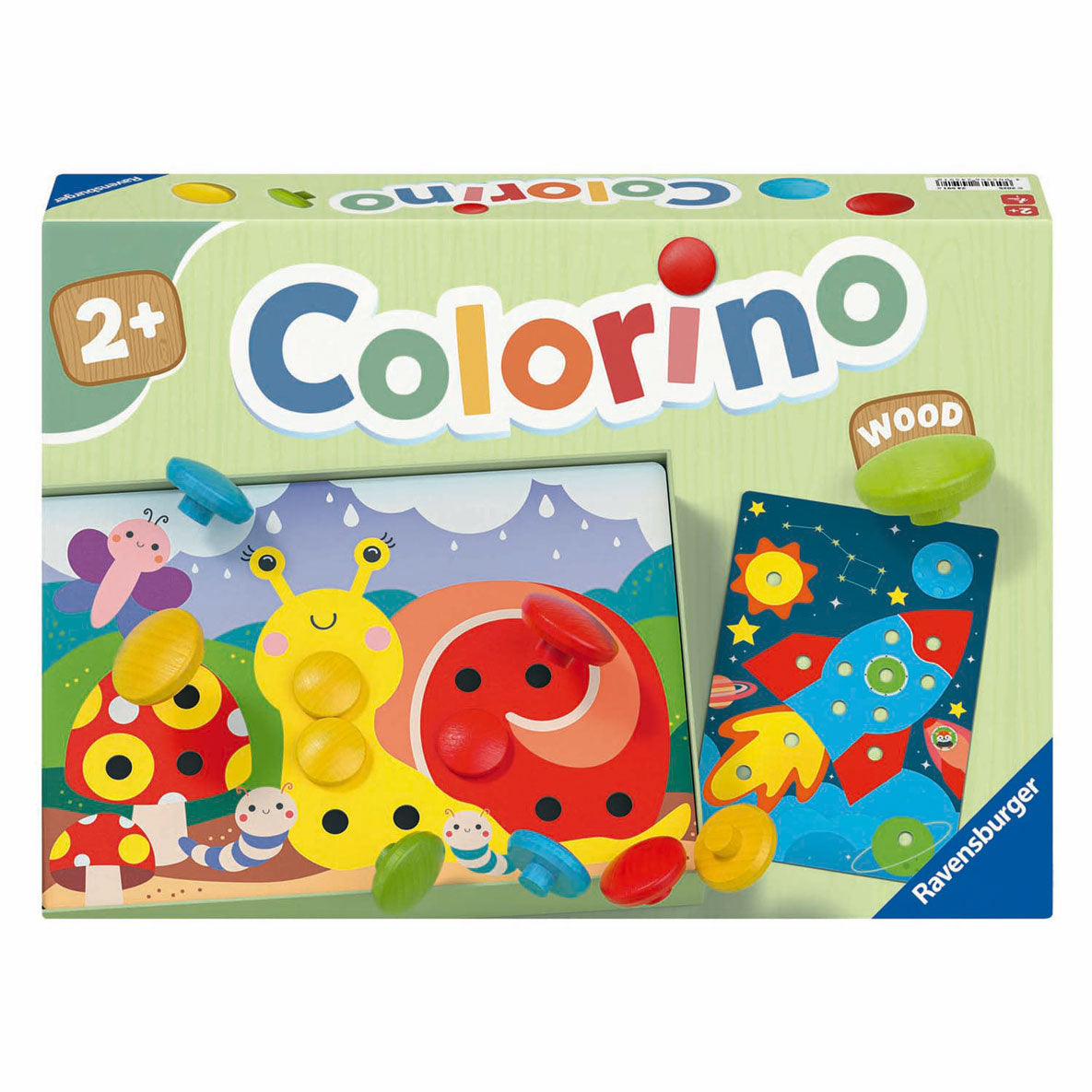 Ravensburger - min træcolorino - pædagogisk spil - fra 2 år