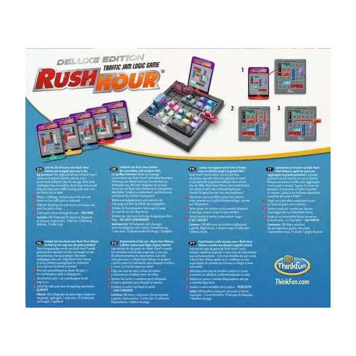 Thinkfun Ravensburger Rush Hour Deluxe - Puslespil for børn og voksne.