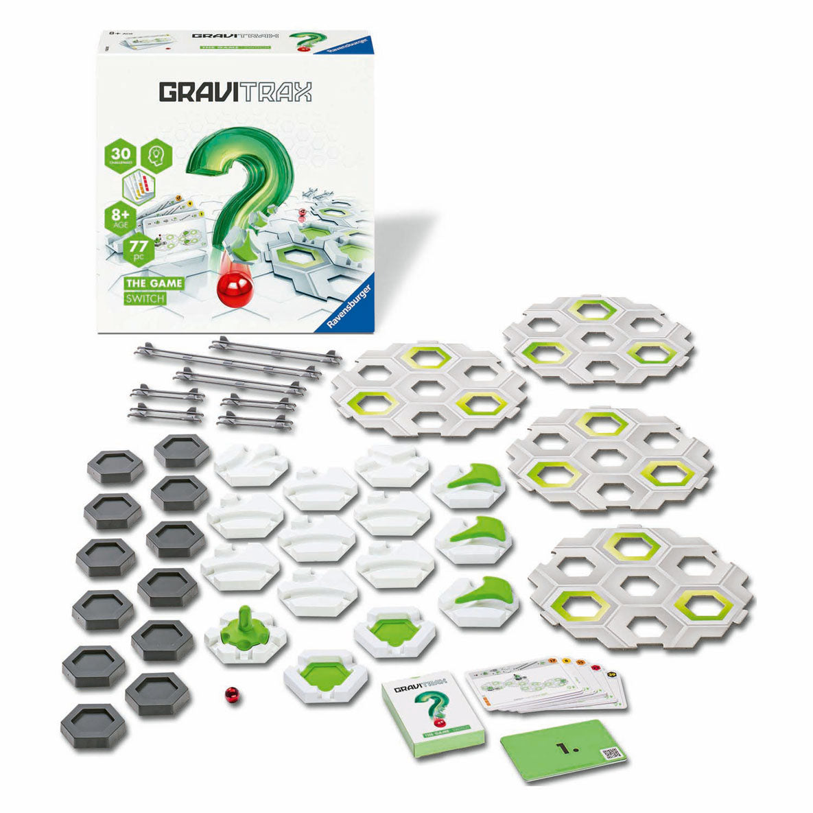Ravensburger gravitrax boldspor spillet switch stamme legetøj.