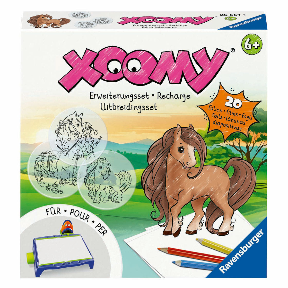 Ravensburger xoomy ekspansion sæt heste