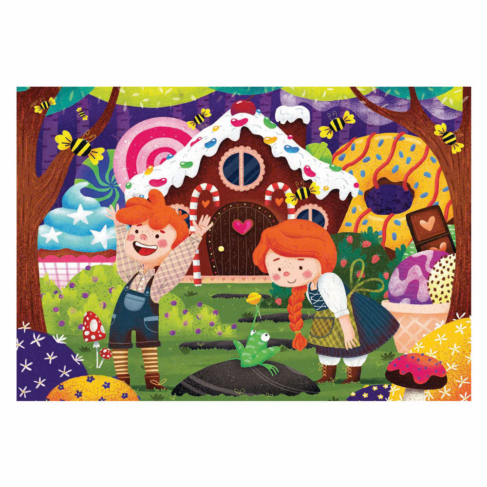 Ravensburger puslespil - eventyr 2x12 brikker