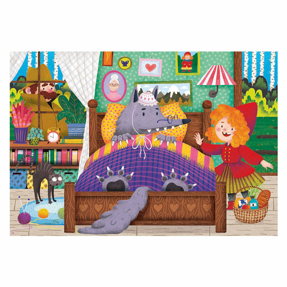 Ravensburger puslespil - eventyr 2x12 brikker