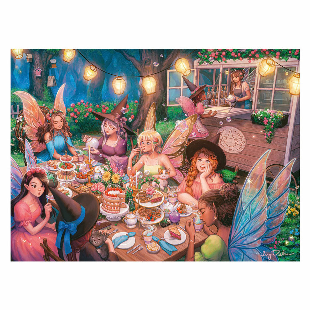 Ravensburger puslespil high tea med feer, 300 stk.