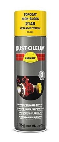 Rust-oleum spraydåse gul ral1021 500ml